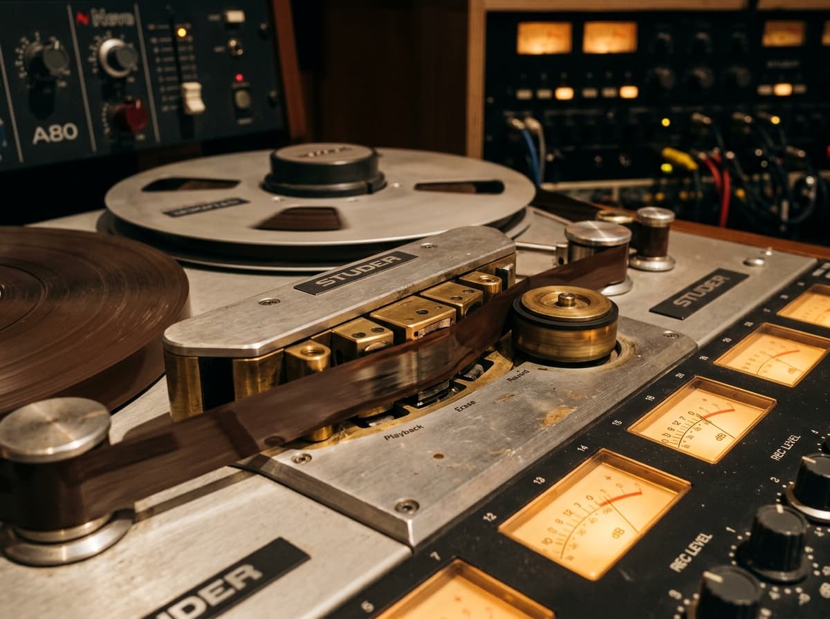 Studer A800 2-Inch Vintage Analog Tape Deck